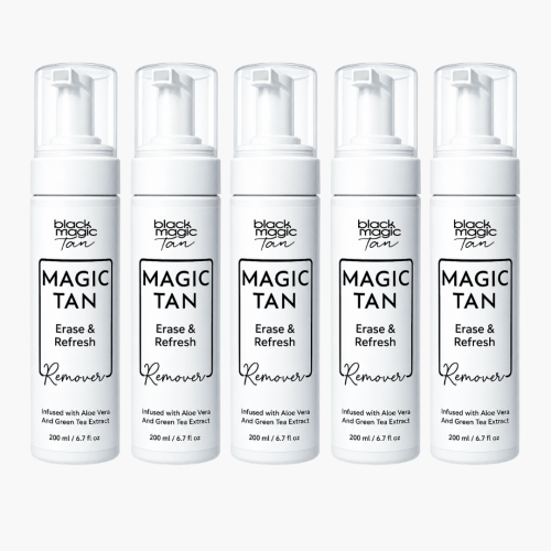 Black Magic Tan Magic Tan Erase & Refresh Tan Remover Foam 200ml infused with Aloe Vera and Green Tea Extract