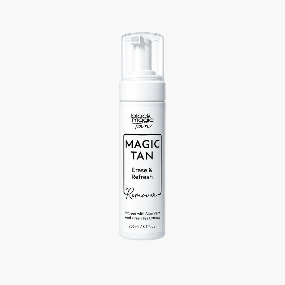 Black Magic Tan Magic Tan Erase & Refresh Tan Remover Foam 200ml infused with Aloe Vera and Green Tea Extract