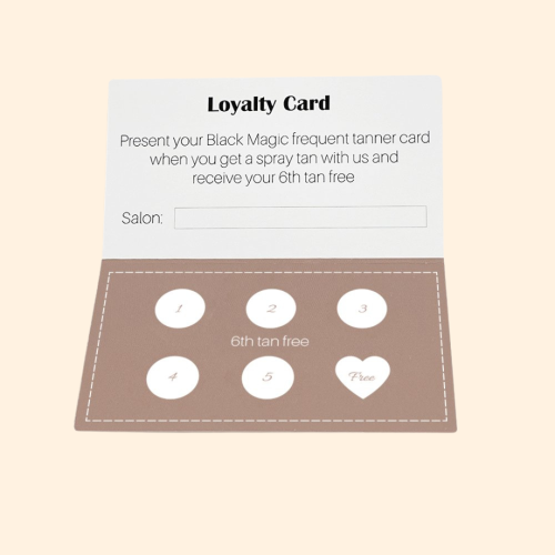 Frequent Tanner Cards (6th Tan Free) – Pack of 50