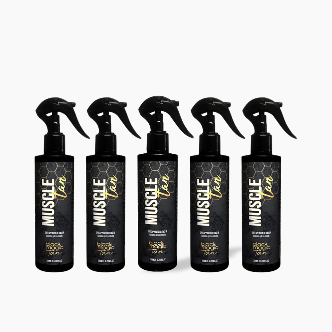 Muscle Tan Spritz - 5 Pack