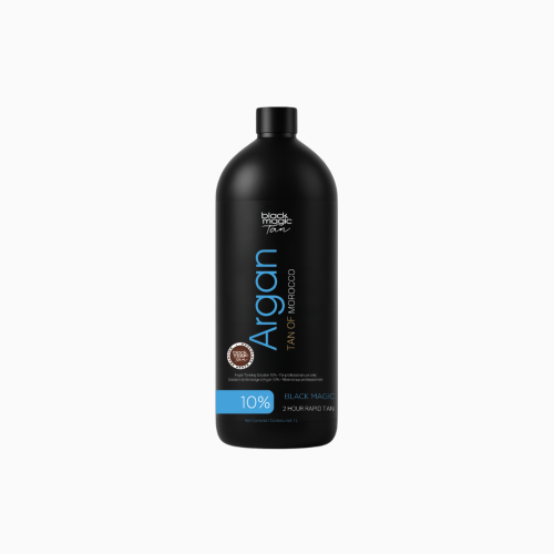 Argan Tan 10% Chocolate Base 1 Litre professional spray tan solution bottle